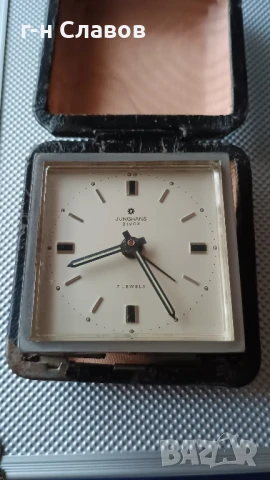 Antique Junghans Bivox Clock, 7 jewels , снимка 5 - Мъжки - 50621916