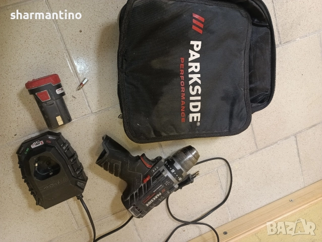 Винтоверт Parkside Black Series комплект - 89 лв, снимка 3 - Винтоверти - 52846134