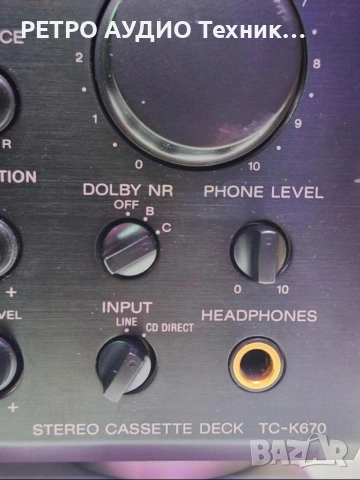 Триглав дек Sony, mod. TC-K670 , снимка 6 - Декове - 53576042