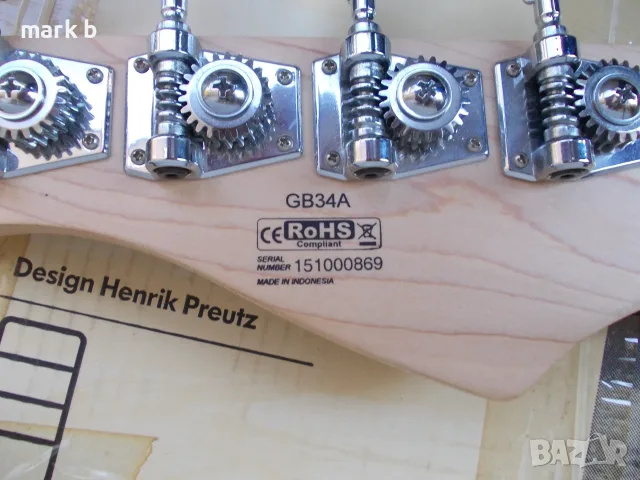 Бас китара CORT GB34A, снимка 8 - Китари - 55707960
