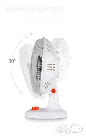 Преносим настолен електрически нагревател + функция вентилатор DN2, снимка 8 - Вентилатори - 50396001