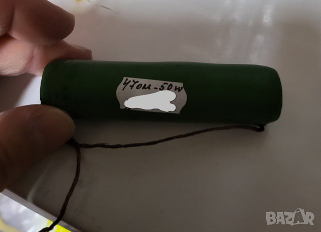 резистор, мощен резистор, товарен резистор - 47 ома  50 вата