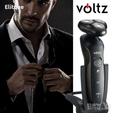 Самобръсначка V o l t z , USB, 3W, черна, 2 ГОДИНИ ГАРАНЦИЯ, снимка 3 - Тримери - 52841501