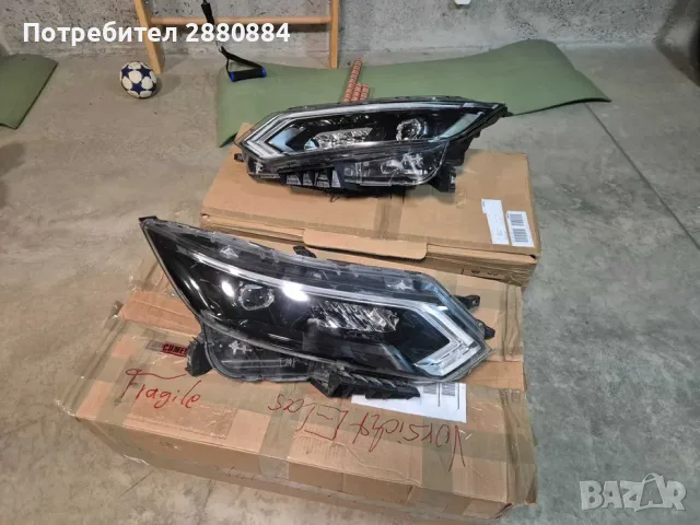 FULL LED Фарове за Nissan Qashqai II J11, снимка 2 - Части - 56059759