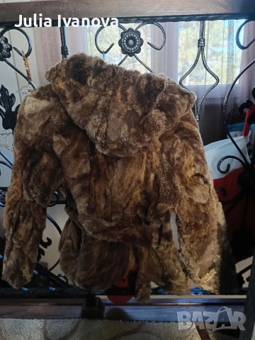 Късо палто от стригани Нутри 