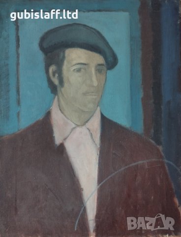 Картина, портрет, худ. Жечо Дунев (1926-1975)