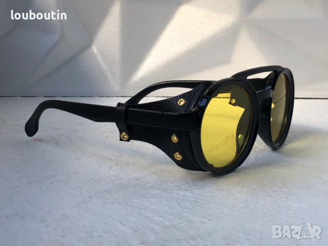 Carrera Мъжки слънчеви очила с кожа кръгли, снимка 9 - Слънчеви и диоптрични очила - 40539667