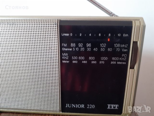 Радио ITT JUNIOR 220 Gernany, снимка 3 - Радиокасетофони, транзистори - 42019316