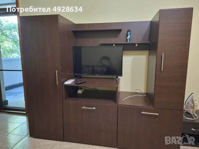 секция за хол с място за телевизор, снимка 2 - Секции и витрини - 55843934