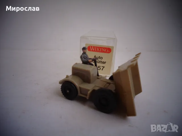 WIKING H0 1/87 БАГЕР САМОСВАЛ КАМИОН ИГРАЧКА МОДЕЛ, снимка 3 - Колекции - 47785008