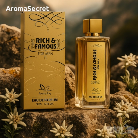 Rich & Famous – Луксът, който остава в съзнанието, снимка 5 - Мъжки парфюми - 51981008