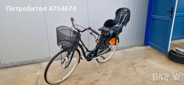 Дамски велосипед с детско столче MONARK колело 28", снимка 10 - Велосипеди - 53742813