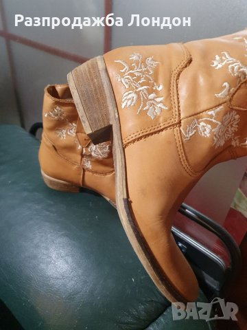 Боти кожа естествена Roxy,р37, снимка 3 - Дамски боти - 34484470
