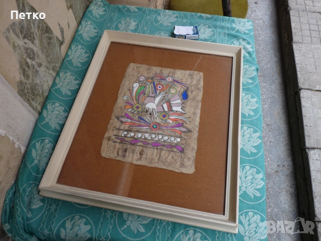 Стара картина 59 / 49 см, снимка 11 - Антикварни и старинни предмети - 53635536