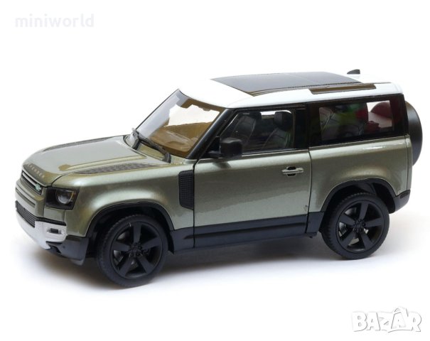 Land Rover Defender 2020 - мащаб 1:24 на Welly моделът е нов в кутия