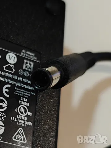Оригинално зарядно DELL 19.5V / 9.23A / 180W , снимка 2 - Части за лаптопи - 49970378