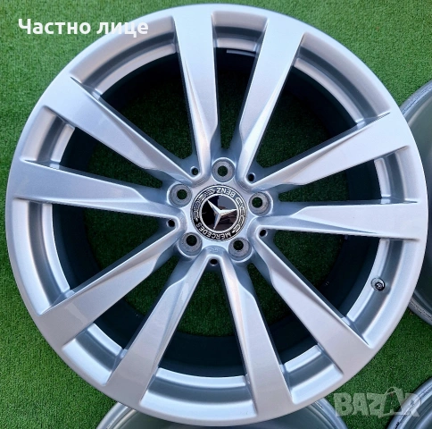 Продавам 4бр оригинални 19-ки джанти за Мерцедес W223,W222,W221,, снимка 4 - Гуми и джанти - 53113458