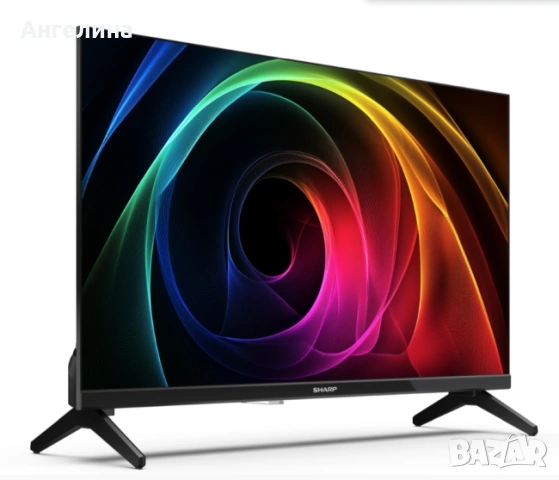  Телевизор, Sharp 24HA1205E, 24" LED HD 1366x768 Frameless, 100 000:1, DVB-T/T2/C/S/S2, Active Motio, снимка 5 - Телевизори - 53282476