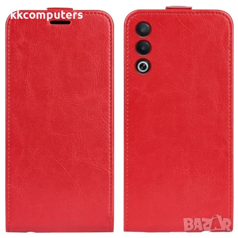 Oppo A80 5G / A3 Pro 5G Flip2 Кожен Калъф и Скрийн Протектор, снимка 2 - Калъфи, кейсове - 50738600