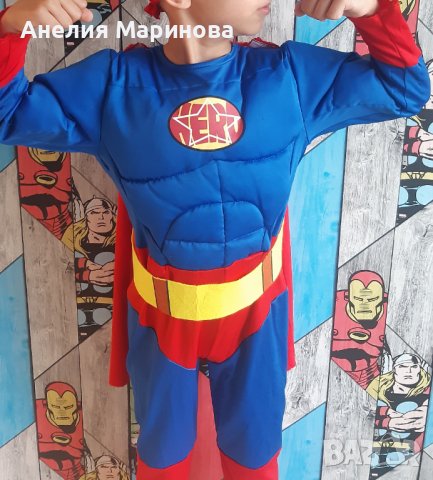 Костюм с мускули Super Hero