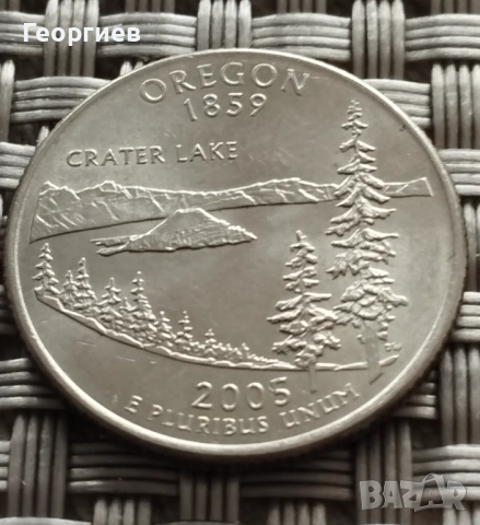  25 цента с герба на 2 щата $2 банкнота, Реплика на $ от 1798 и 1870 г., снимка 13 - Нумизматика и бонистика - 8955101