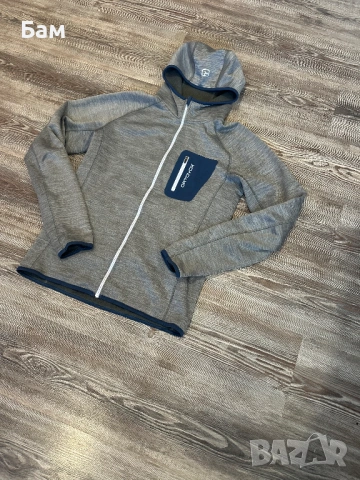 Мъжко!Ortovox Melange Merino Fleece Hoodie размер М, снимка 4 - Суичъри - 53785551