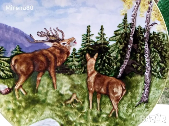 * Schramberg * - винтидж чиния за стена !, снимка 2 - Антикварни и старинни предмети - 49423790