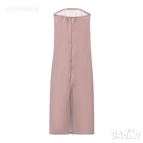 Стилна дамска рокля., снимка 3 - Рокли - 53092238