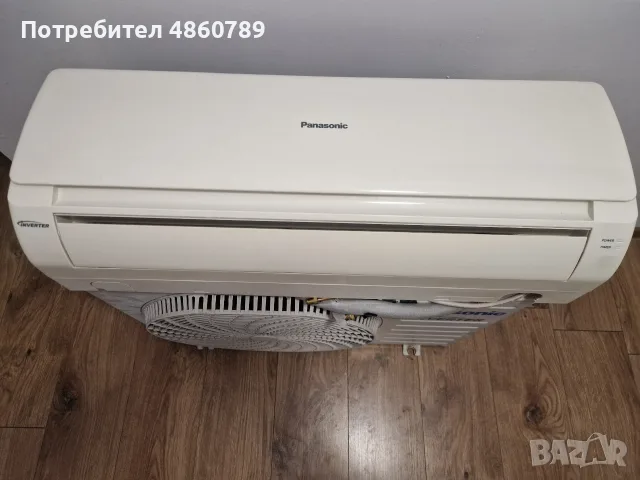 Инверторен Климатик Panasonic 12 Работещ 179 евро, снимка 3 - Климатици - 55792143