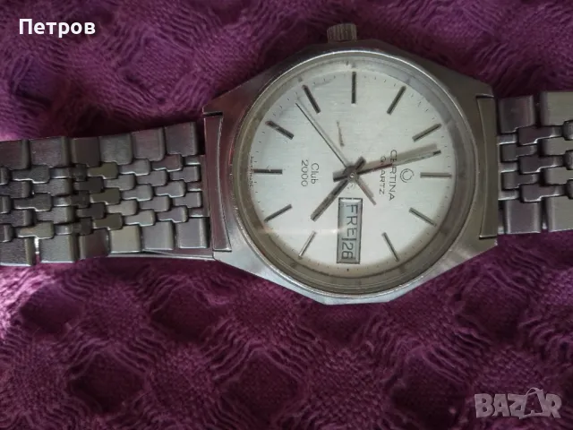 часовник certina , снимка 8 - Мъжки - 47456556