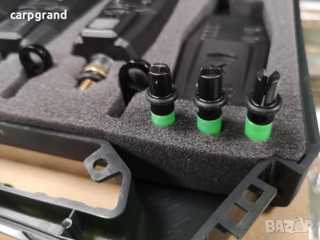 Комплект сигнализатори Korum KBI-R Bite Alarm Presentation Set, снимка 4 - Такъми - 36202669