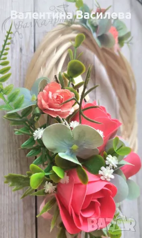 Ръчно изработени венци, снимка 9 - Декорация за дома - 50383741