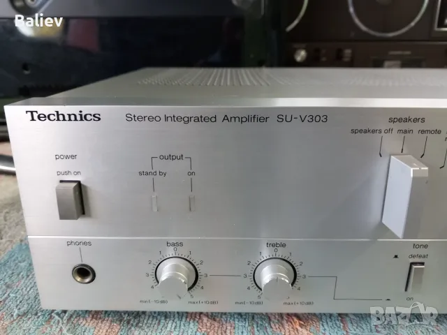 TECHNICS SU-V303 усилвател, снимка 3 - Ресийвъри, усилватели, смесителни пултове - 56048784