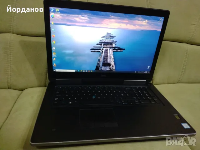 Dell Precision 7710 17.3'''FHD/ Core i7-6920HQ/16gb.ram./256gb.ssd./Nvidia Quadro M5000M 8gb., снимка 6 - Лаптопи за работа - 56234377