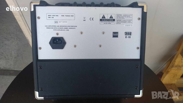 Усилвател за китара ZAR E-10, снимка 6 - Други - 41505956