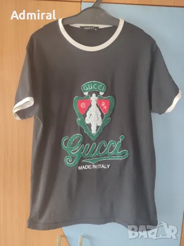 Мъжка тениска Gucci Made in Italy, снимка 3 - Тениски - 50273597