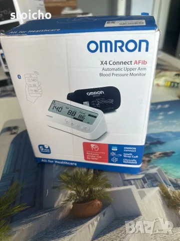 Апарат за кръвно Омрон х4 connect AFib