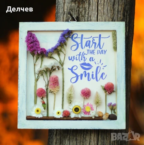 Пана и букети от сухи цветя, снимка 7 - Декорация за дома - 51338916