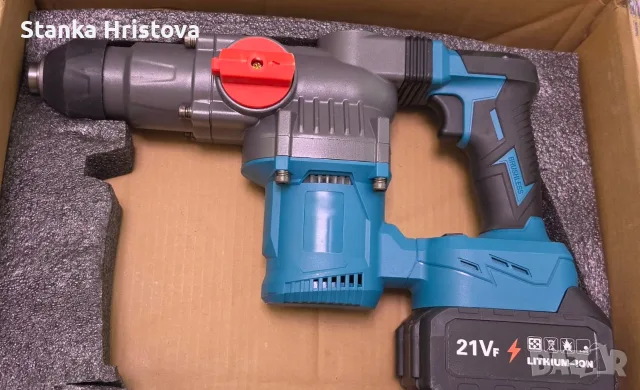Акумулаторен перфоратор Brushless 21v., снимка 3 - Перфоратори - 55884753