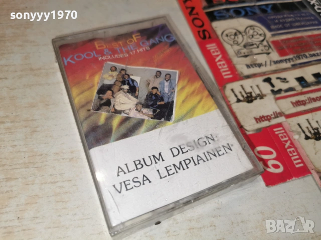 KOOL & THE GANG TAPE 0901261601, снимка 14 - Аудио касети - 53045051