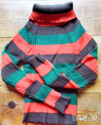 Плетено ПОЛО за момиче/104-155см/, снимка 3 - Детски пуловери и жилетки - 42259227