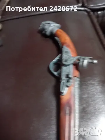 уникален модел кремъчен  пищов , снимка 4 - Декорация за дома - 47679441