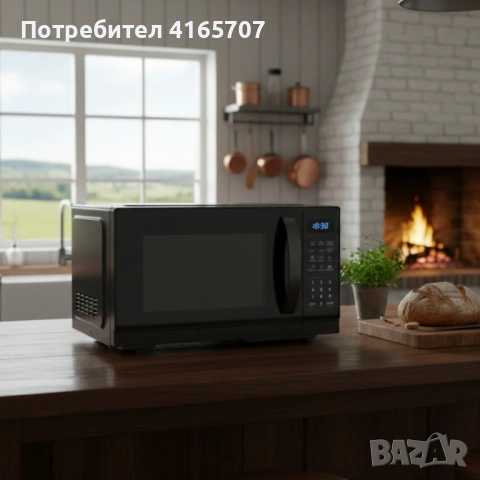 Микровълнова фурна MUHLER MO-7059D 25L, черна, дигитална