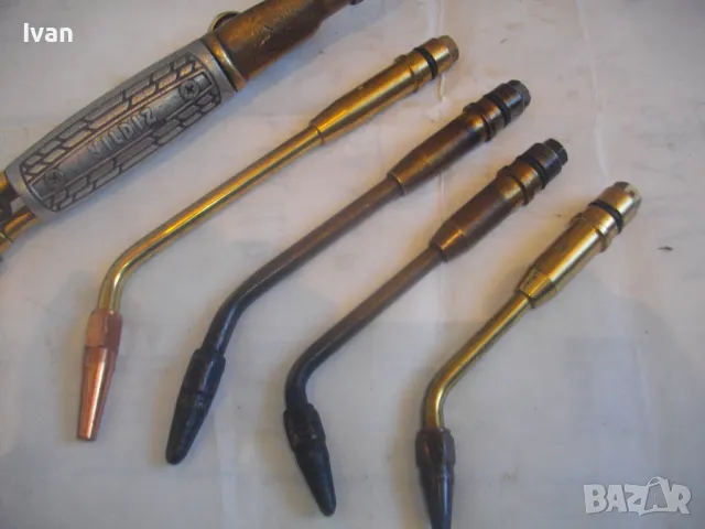 ПРОФЕСИОНАЛНА ОКСИЖЕННА АЦЕТИЛЕНОВА ГОРЕЛКА YLDIZ с 5 рамена и дюзи ОТЛИЧНА, снимка 18 - Други инструменти - 47938946