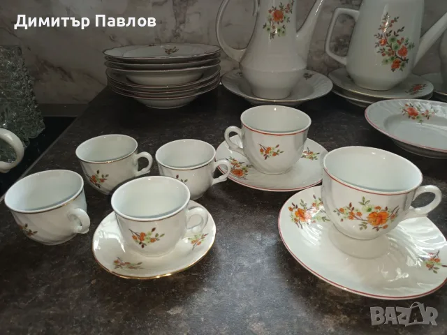 Български порцелан, снимка 4 - Сервизи - 56096560