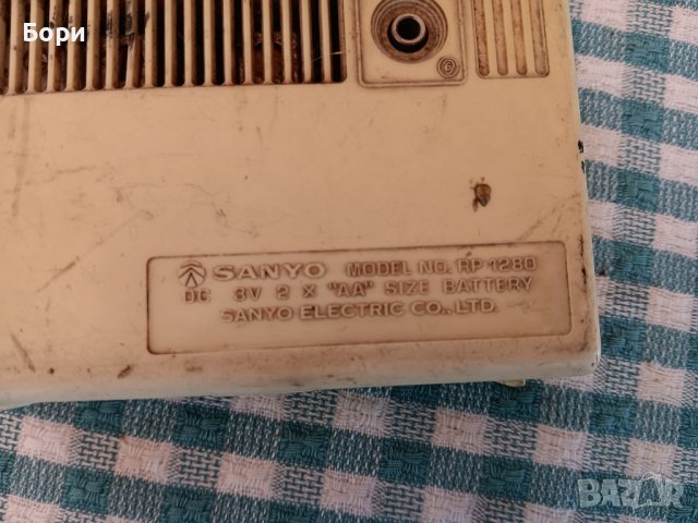 SANYO RP 1280 Радио, снимка 6 - Радиокасетофони, транзистори - 42029605