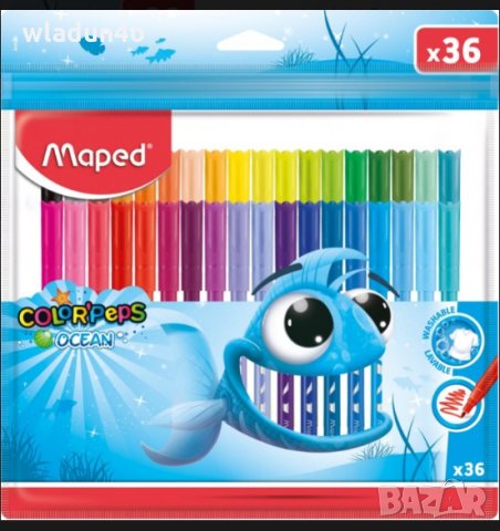 Комплекти Флумастери Maped-4лв, снимка 5 - Рисуване и оцветяване - 35908489