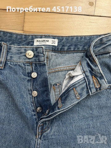 Сини дънки Pull&Bear, снимка 3 - Дънки - 55801080