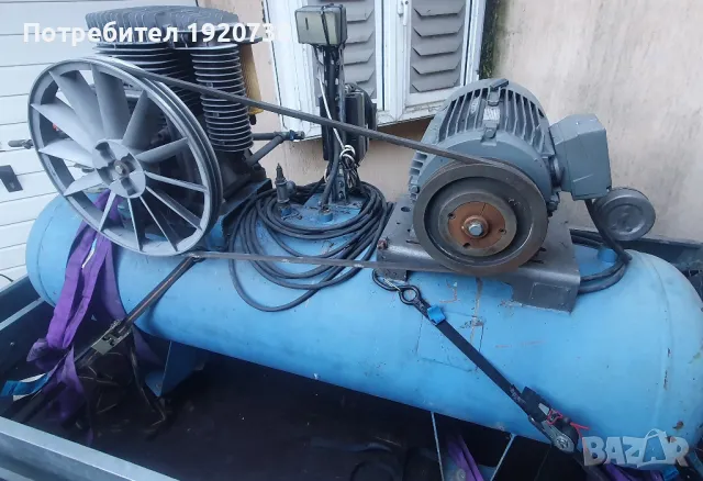 Въздушен компресор 400V с ABAC B7000 глава