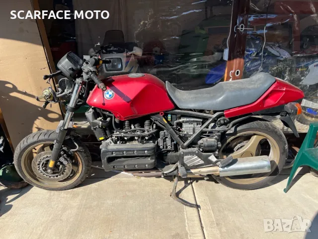 Мотор BMW K 100 На части Кафе рейсър kafe racer, снимка 5 - Части - 49823934